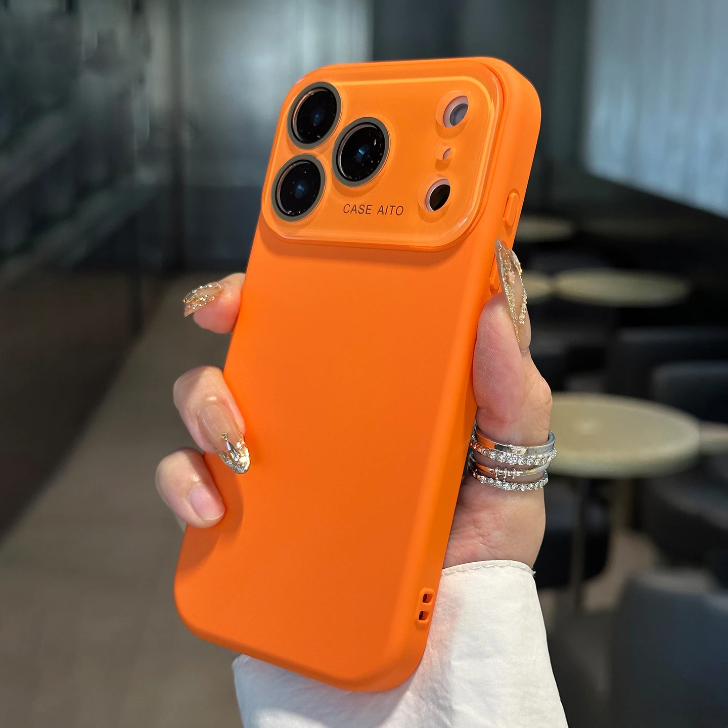 Official Liquid Silicone Shockproof Candy Soft Matte Phone Case with Camera Protection