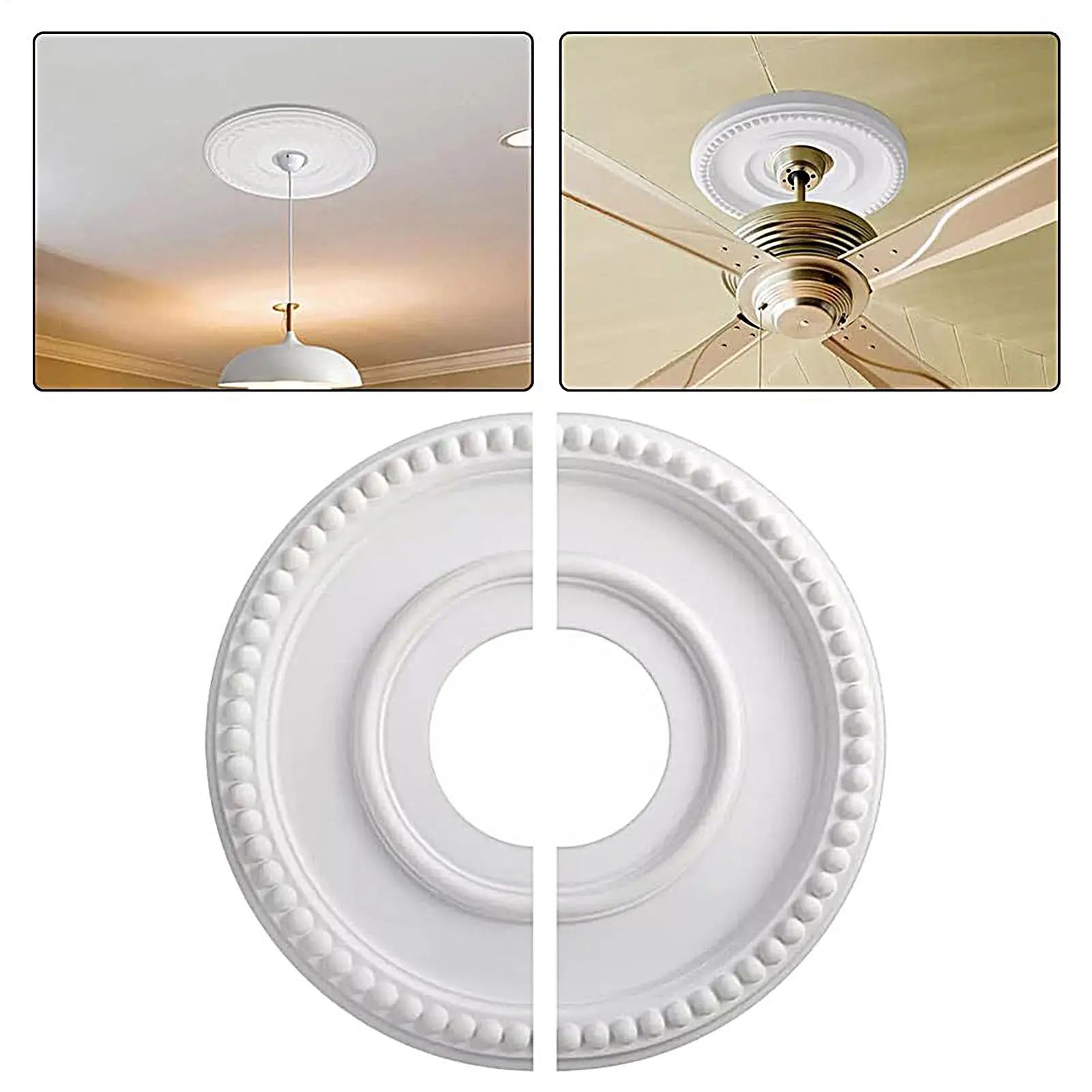 Ceiling Hole Cover Plate | Round Ceiling Light Covers - Inner