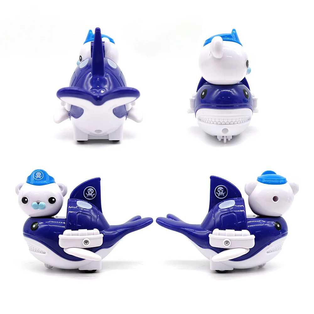 6PCS/Set Octonauts Gup Submarine Boat Action Figures Toys Kwazii