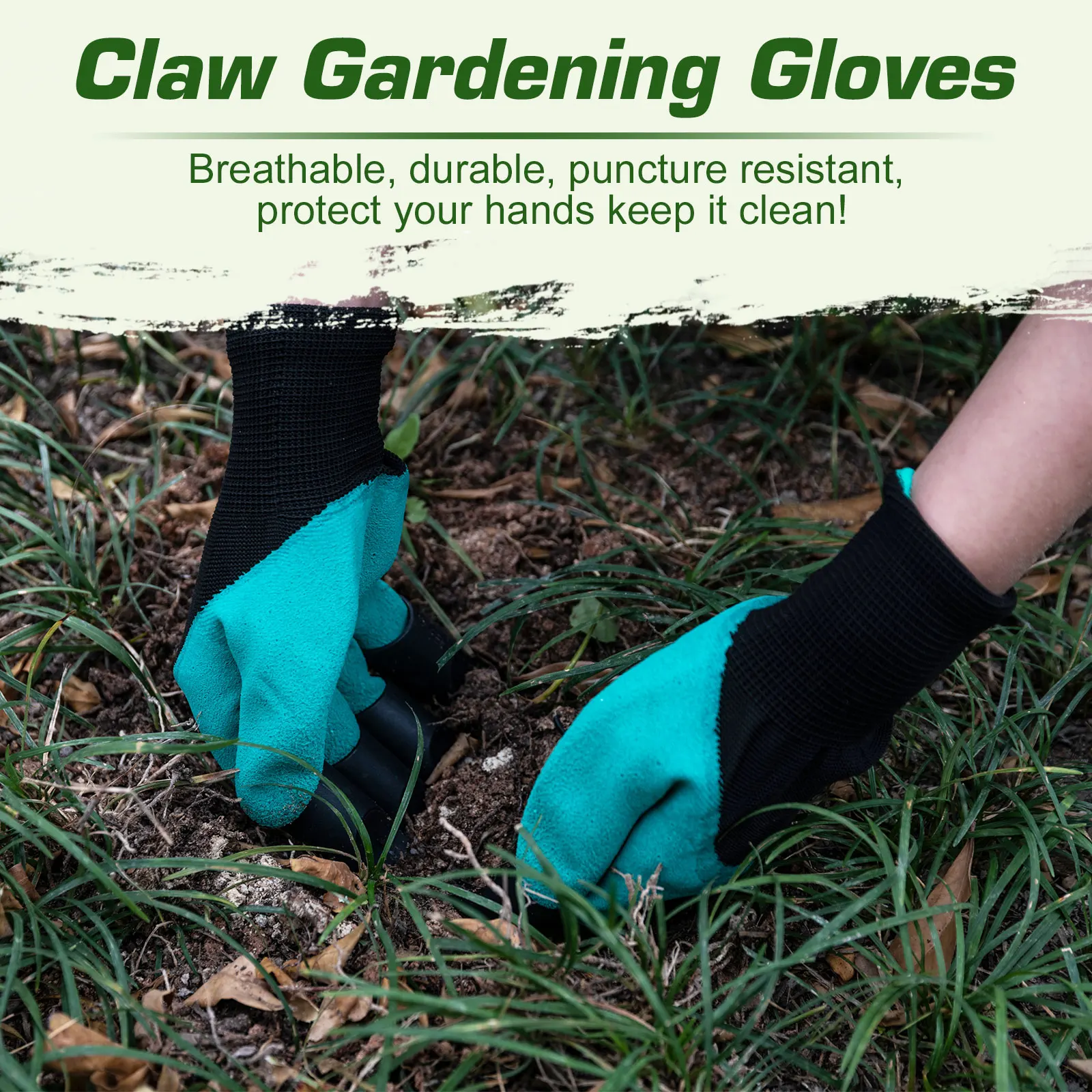 Gardening Tools Set Including Garden Shear Claw Gardening Gloves Cultivator Transplant Trowel Soil Scoop Planting Tools - 4