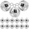 20Pcs Mini Disco Ball Charm DIY Keychain Hanging Disco Ball Pendant Necklace Hanging Pendant 2