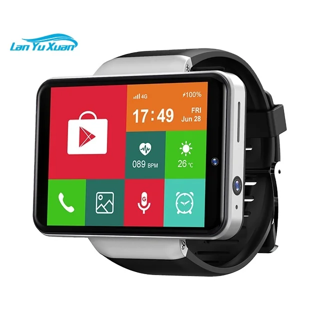 Kospet Max S 4G Lte Android Smart Watch 3Gb + 32Gb Smartwatch Gps Tracker Wifi Phone Watch Con Slot Per Sim Card Schermo Hd 640*480
