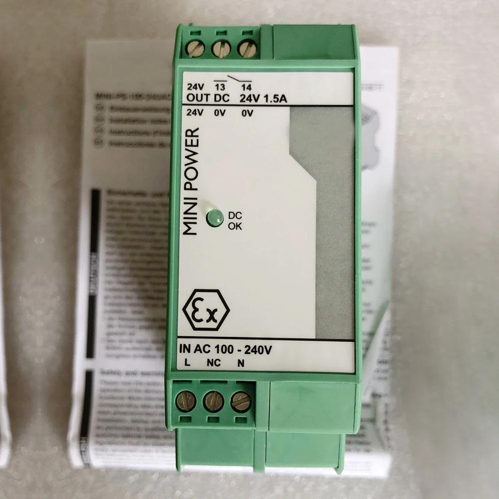 2866653 For Phoenix Power Supply MINI-PS-100-240AC/24DC/1.5/EX 4 2866653 For Phoenix Power Supply MINI-PS-100-240AC/24DC/1.5/EX - Image 2