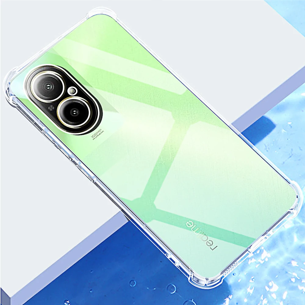 Shockproof Transparent Clear Silicone Phone Case