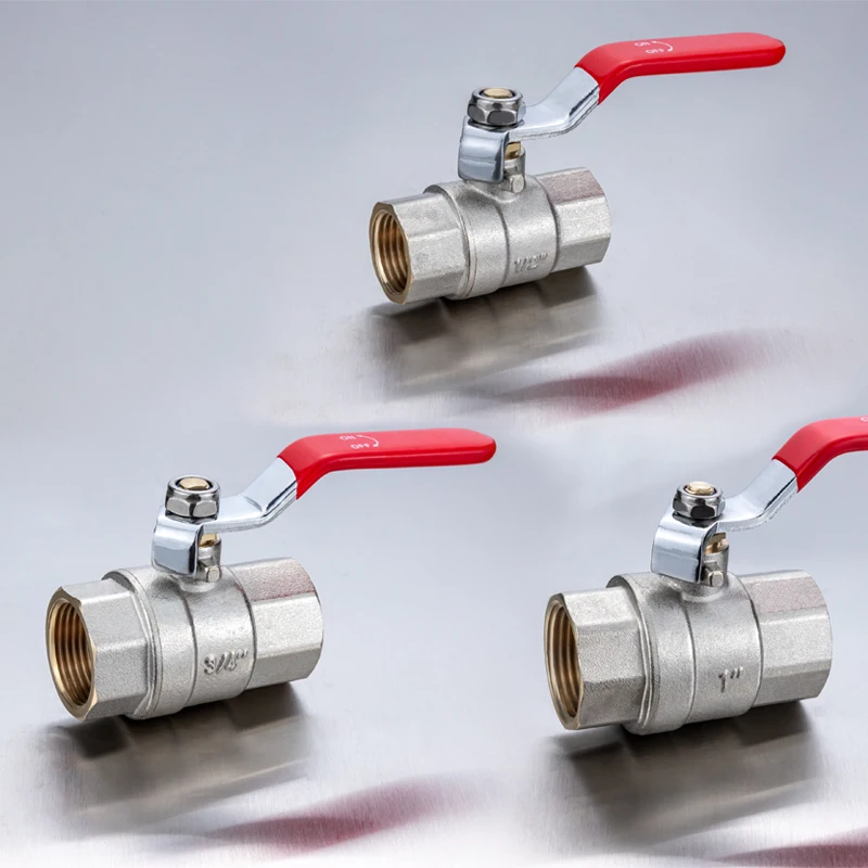 

TMOK Brass Ball Valves 1/2" 3/4" 1" BSPT Female To Female F/F F/M Thread Shut Off Ball Valve Gas Water Oil Air Switch Adapter