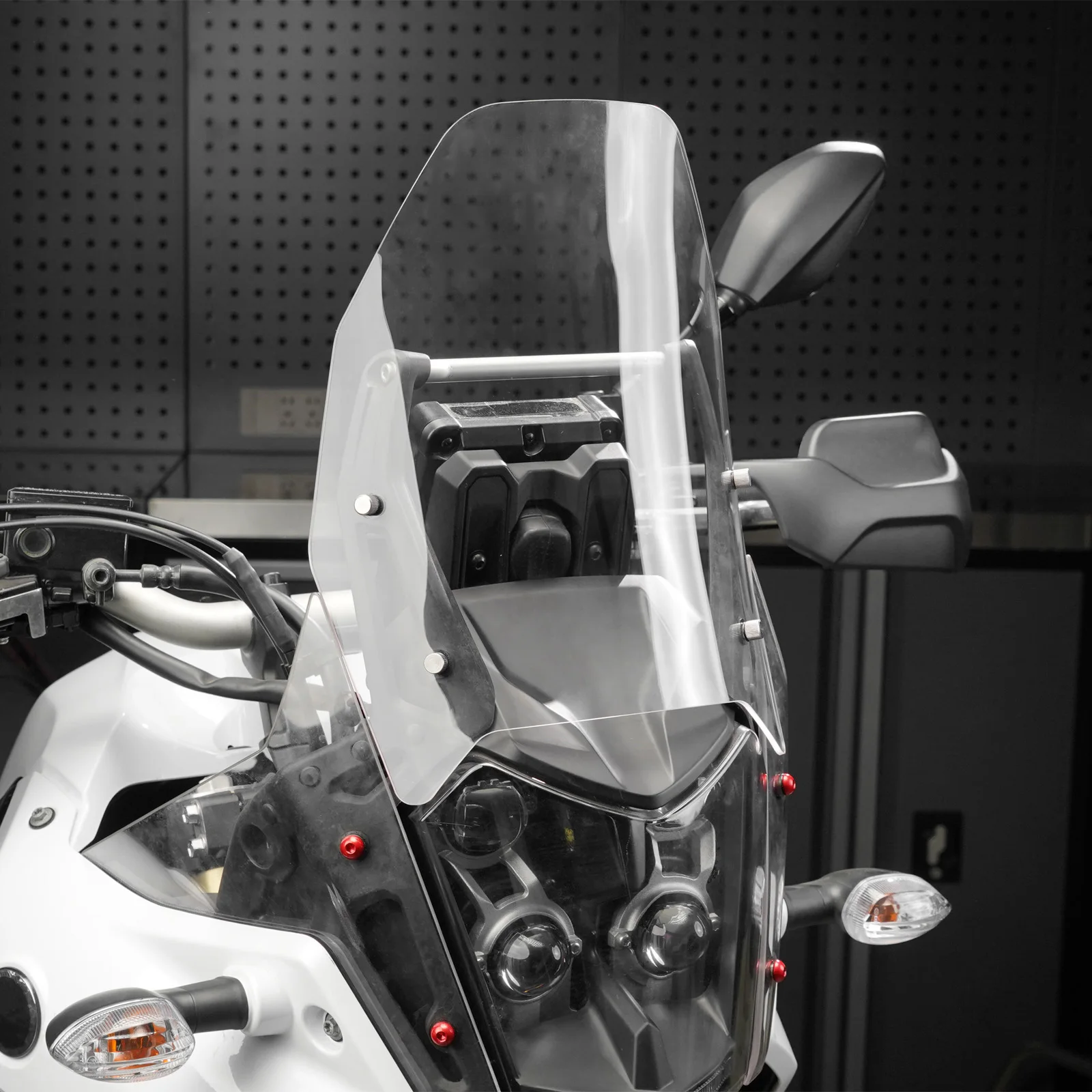 Für Yamaha Tenere 700 XTZ 700 2019-2024 Windschutzscheibe Windschutz Deflektor Tenere 700/XTZ 700 T700 TENERE 700 XTZ 700 T7 Zubehör – Detail 6