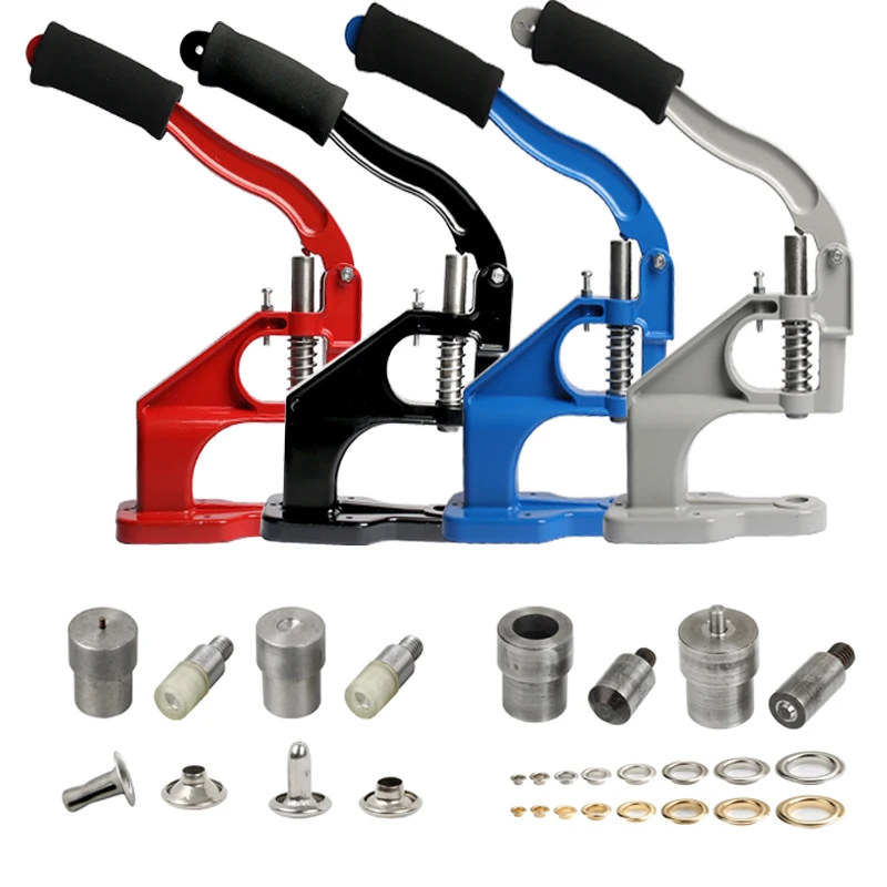 Metal Hand Punch Press Machine Grommet Press Machine Button Eyelet