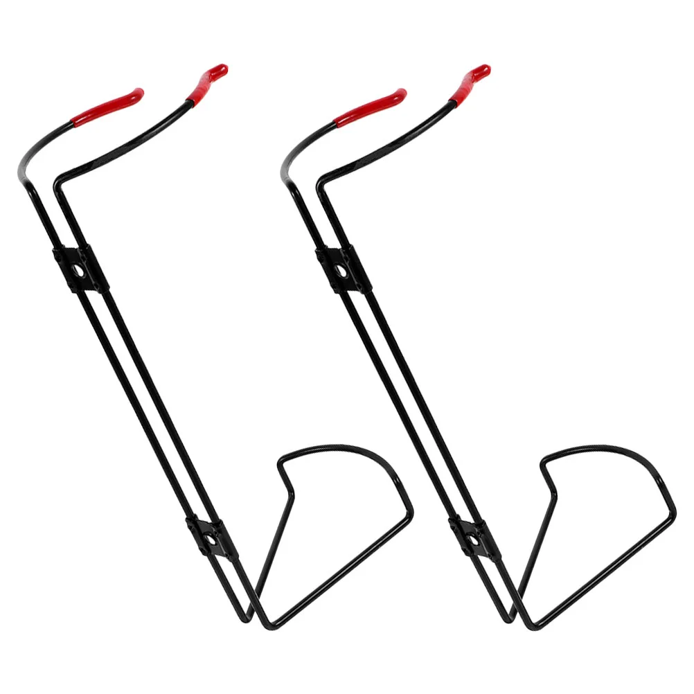 2 Pcs Fire Extinguisher Hanger Wall Hanging Hooks Mounting Rack Bracket Steel Wire