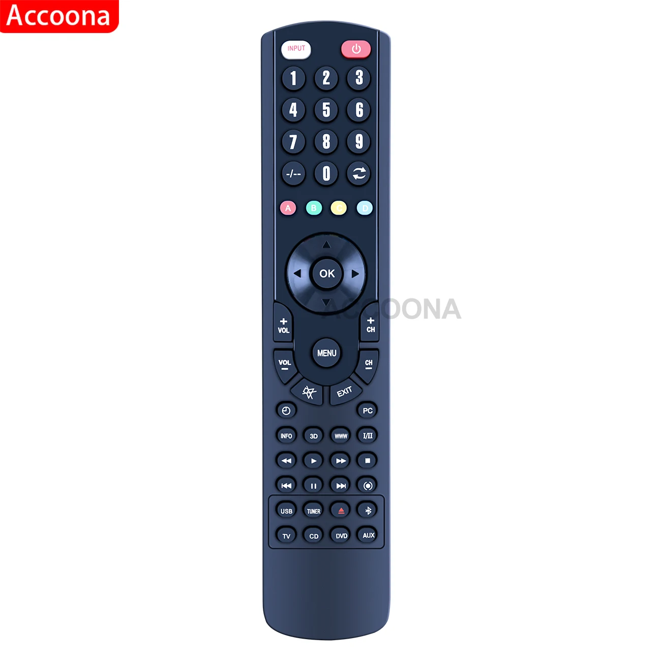 Controle Remoto Rm-u305 para Sony Str-de475 Str-de375 Str-de675 av Sistema - Image 5