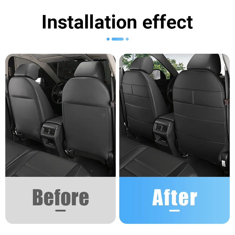بساط حماية المقعد الخلفي الهجين والمضاد للركل من ه...