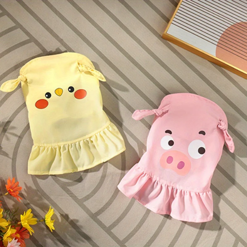 Dog Anti-hair Clothing Spring and Summer Thin Cat Princess Dress Lace Cake Multi-layer Dress Small Dog Teddy Pet