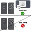 For PHOENIX 2 4 PHOX2 PHOX4 TSC2 TSC4 TRC2 TRC4 TXC2 HANDY2 HANDY4 TXC TRC Garage Door Remote Control Gate Opener 433.92MHz 2