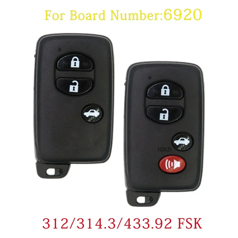 

BaoJiangDd car key Fit For Subaru Forester OUTBACK Smart Remote Key FCCID:14AER 271451-6920 5290 5300 7210 Board Number P1:78