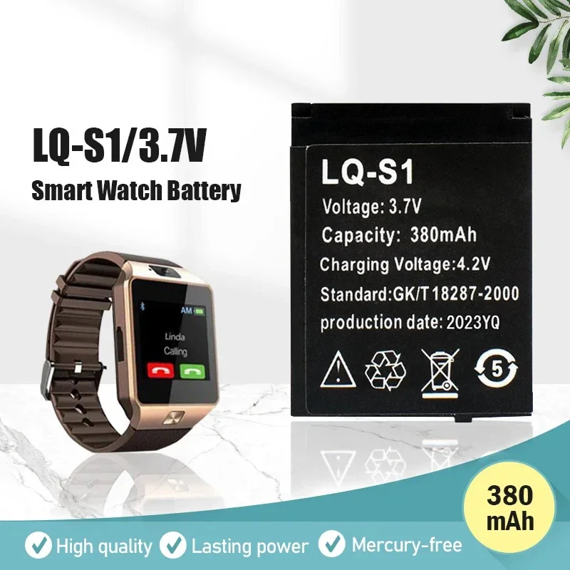 Dz09 Smart A1 Smartwatch Battery High Capacity Smart Watch Battery
