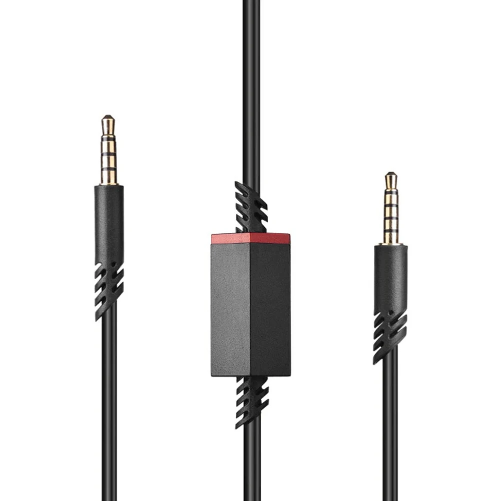 Audio Cable Inline Mute Cord for Astro A10/A30/A40/A40TR/A50 Gaming Headphones Audio Line Extension Cable for PS5/PS4 Controller