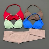 2 Pcs HISTELLO Impact Sports Set Gym Women Seamless Yoga Backless Bra Pilates Fitness Sets Workout Running Leggings Sports Suit - Image 2