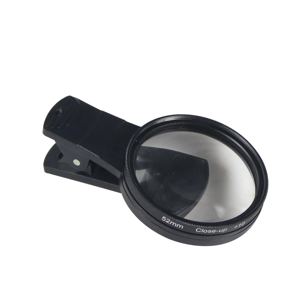 Mobile Filter Lens 52MM Phone Lens Filter Clip Circular Universal Camera Lens CPL UV Color ...