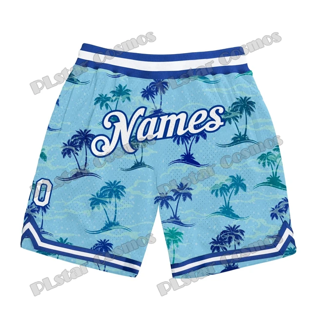 Men's Custom Palm Trees Basketball Shorts