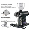 220V Electric Coffee Grinder Machine Coffee Beans Particle Fully Automatic Detachable 10 File Adjustable High Capacity Fast 4