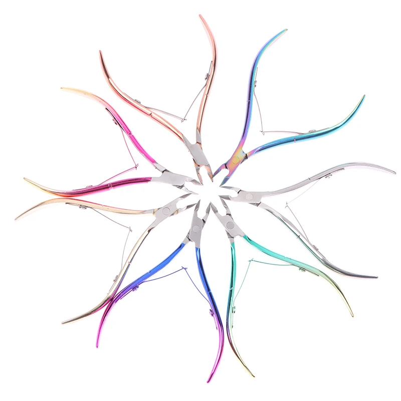 Nails Accessories Cutters For Manicure Toenail Cuticle Nipper Trimming Stainless Steel Nail Clipper Cutter Cuticle Scissor Plier