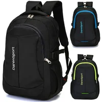 Oxford Shoulder Backpack Fashion Lightweight Waterproof Travel Laptop Rucksack Large Capacity Wear-resistant Student School Bag 1