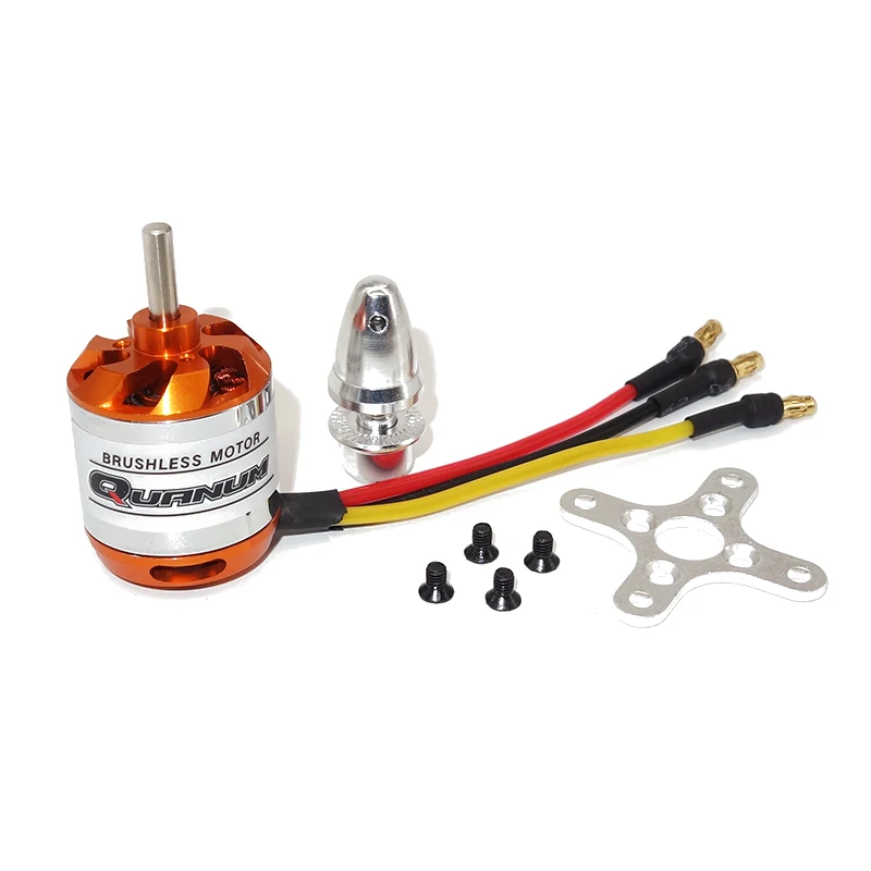 

Quanum D2836 750KV 880KV 1120KV 1500KV Brushless Motor 2-4S For RC Fixed-wing /MultiCopter / QuadCopter / Multi-axis aircraft