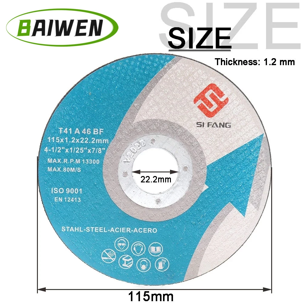 Cutting Disc Grinding Disc Abrasive Wheel Grinding Wheel Cutting Blade Saw Blade 1PC Metal 75/105/115/125mm Cut Off Wheels for Grinders