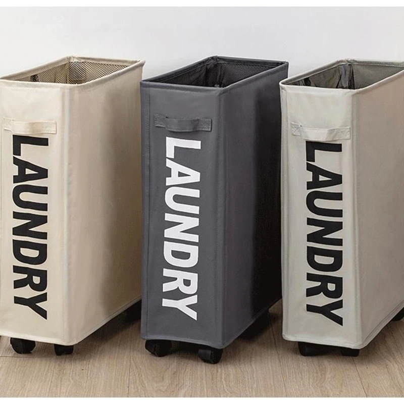 Description Picture 4 of itemCreative Foldable Storage Bag With Wheels Clothes Storage Basket Portable Yoga Supplies Storage Frame High-quality Storage Tools