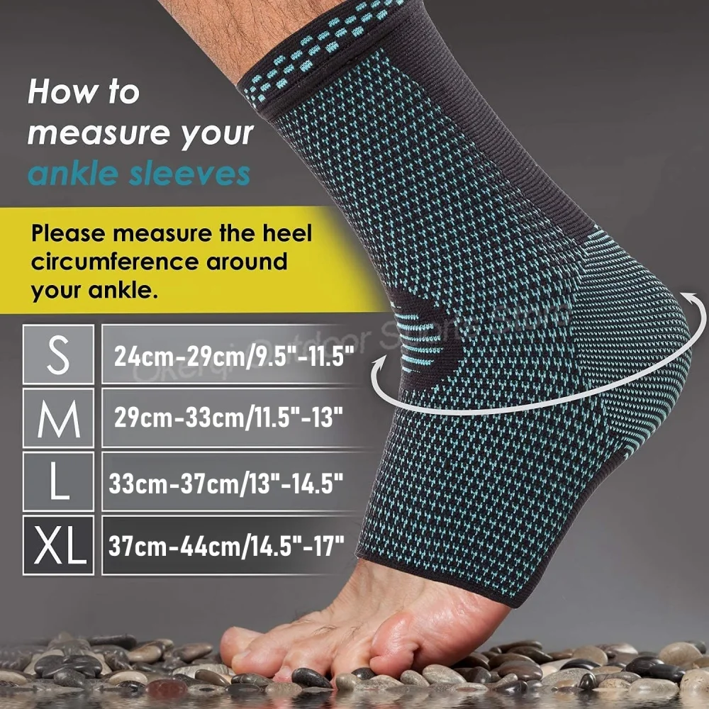 Ankle Sleeve Ankle Brace Support Skate Gaurd Plantar Fasciitis Foot Socks Arch Support Compression Sleeve Tendon ankle support ankle straps fitness ankle straps ankle support brace ankle wrist cuffs