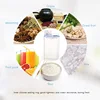 1 PCS Rice Storage Bin 2KG Portable Food Grain Storage Box Rice Storage Box Dispenser Sealed Tank with Measuring Cup 4