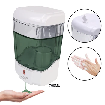 700ml Automatic Wall Mounted Liquid Soap Dispenser for Kitchen Bathroom Touchless Lotion Pump IR Sensor Touchless 1