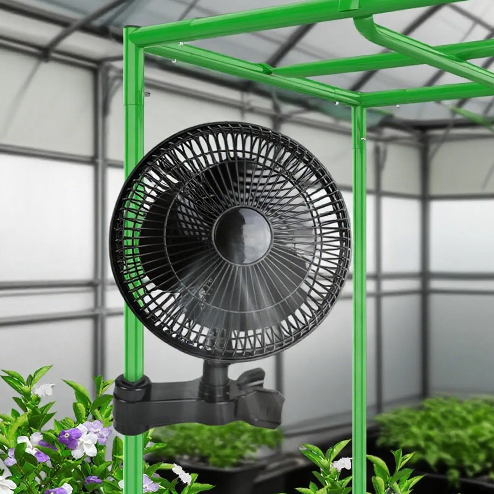 Grow Tent Clip Fan Oscillating Ventilation For Hydroponics Circulation Cooling Greenhouses EU Plug grow tent