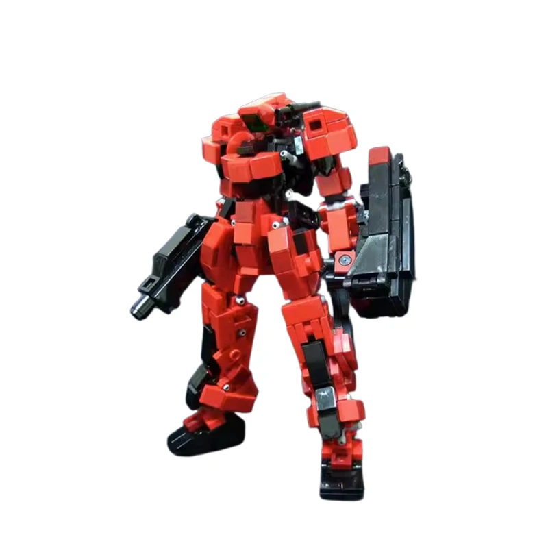 

MOC Mecha Series Red Building Block Robot DIY Model Puzzle Collection Experts Brick Toys Education for Children Birthday Gifts