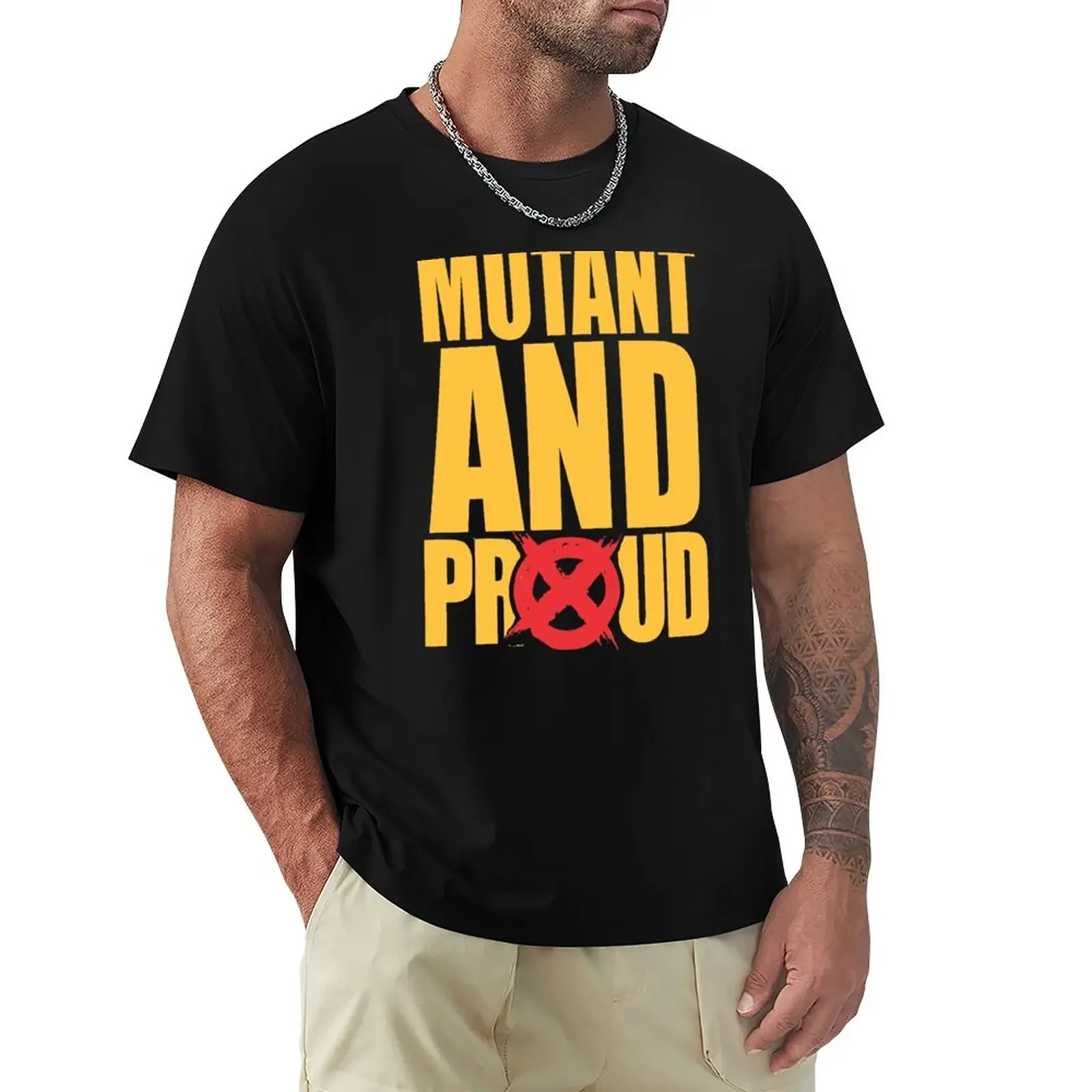 

MUTANT AND PROUD T-Shirt Aesthetic clothing anime clothes tops new edition mens t shirt