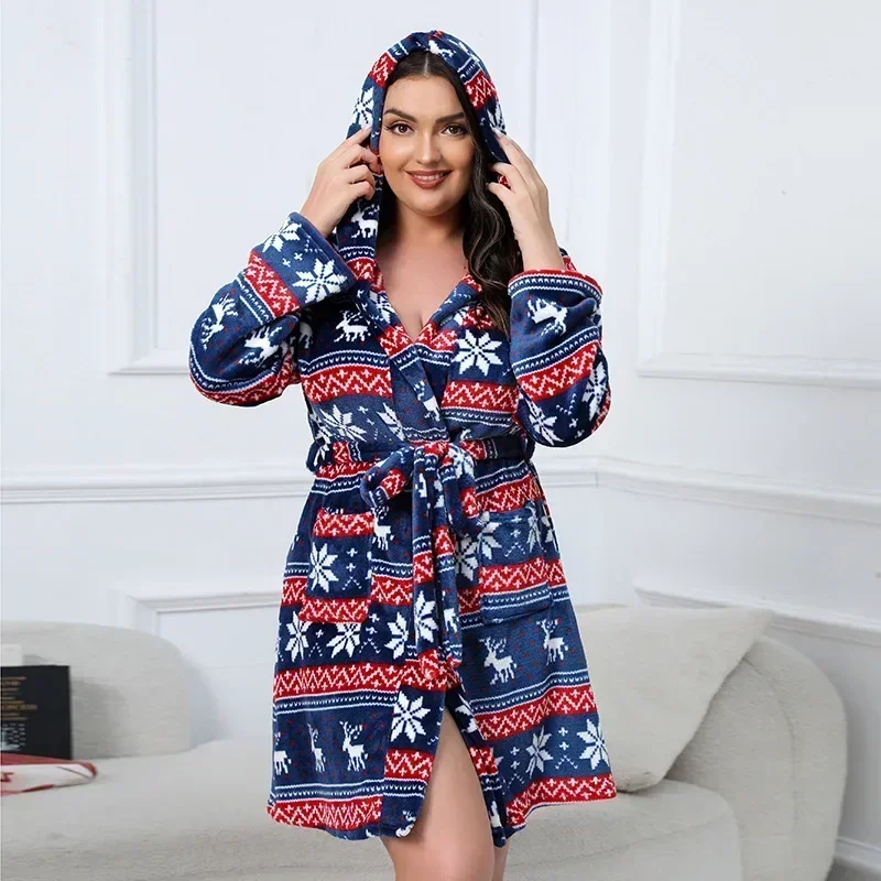New Plus Size XL-5XL Printed Dress for Women Loose and Fashionable Lace Up Casual and Comfortable Oversized Dress