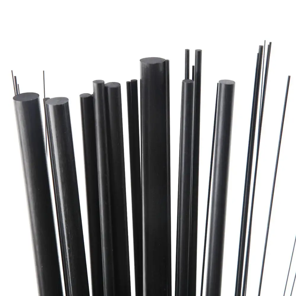 Carbon Fiber Rod Set - Multiple Diameters & Lengths