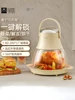 Air fryer small light bulb 2024 new household glass visual multi-functional integrated large-capacity electric fryer 2