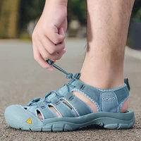 Fashion Men's Casual Mesh Outdoor Beach Sandals Light Breathable Shoe for Men Anti-slip Waterproof Sandal Man Comfortable Shoes - Image 5