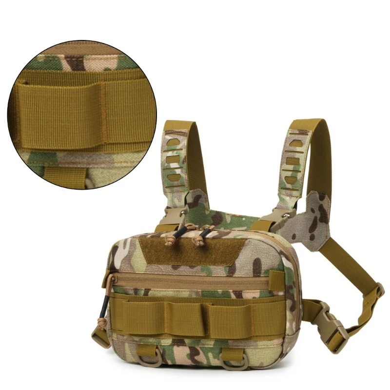 N0HA Tactically Chest Bag Light weights Fishing Chest Pack Running Backpacks Outdoor Travel Vest Bag for Women and Man 4