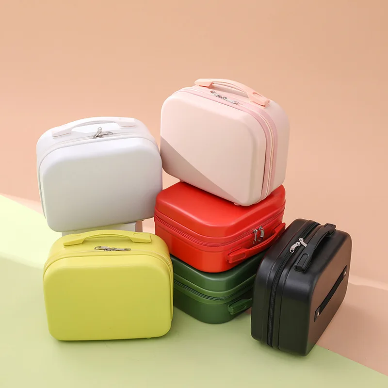 14 Inch Mini Women Travel Cosmetic Suitcase travel cosmetic bag,spinner luggage