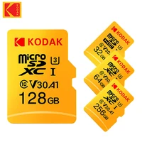 Original KODAK MicroSD Card C10 Memory Card 32GB 64GB Class10 Memori TF Micro SD SDXC 128GB 256GB 512GB A1 U3 V30 4K For Camera