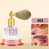 Golden Shimmer Spray Highlighter Gloss Powder Lightweight Waterproof All Skin Tones Face Illuminating Powder For A Radiant Glow 6