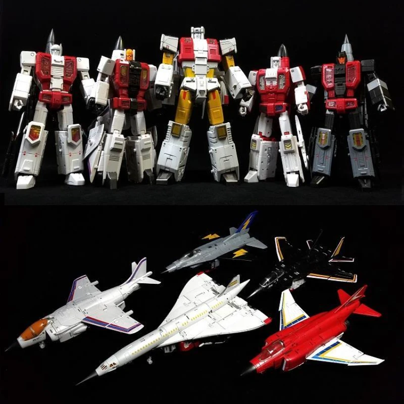 

Action Figure Zeta Toys ZB06 ZETA Superion Aircraft Fit Animation Metal Color Gift Box Set In Stock