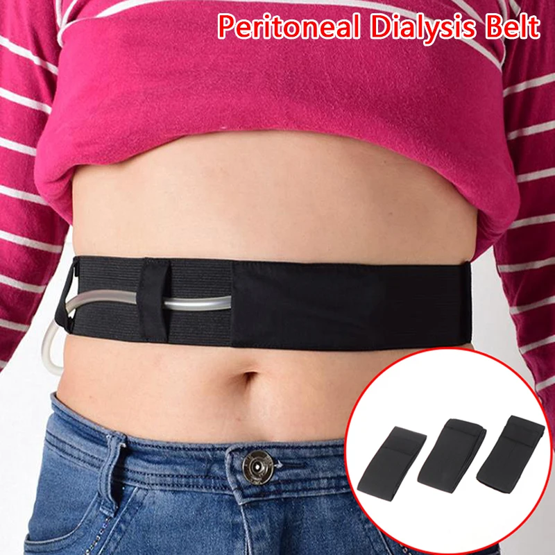 Ceinture de Protection pour tube péritoneal, sangle respirante ajustable, thérapie abdominale pour les Patients, soins de santé, S/M/L