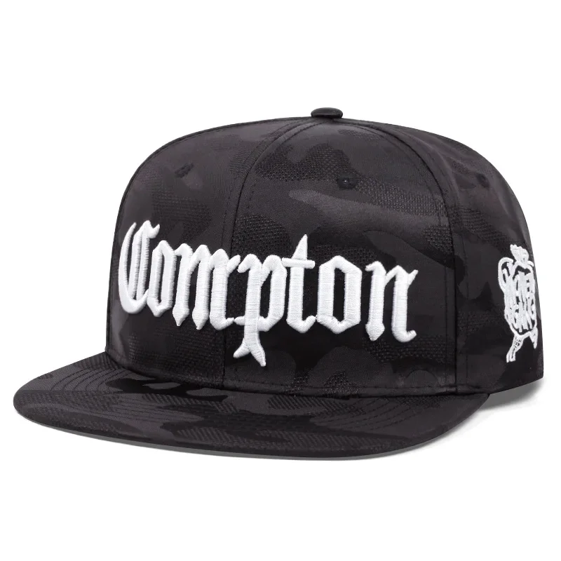 Fashion COMPTON Embroidery Trucker Hat Unisex Baseball Caps for - Main Image