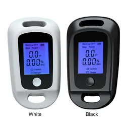 Breath Alcohol Tester LCD Display Handheld Alcohol Analyzer Professional Digital Alcohol Meter Grade Accuracy for Personal Use