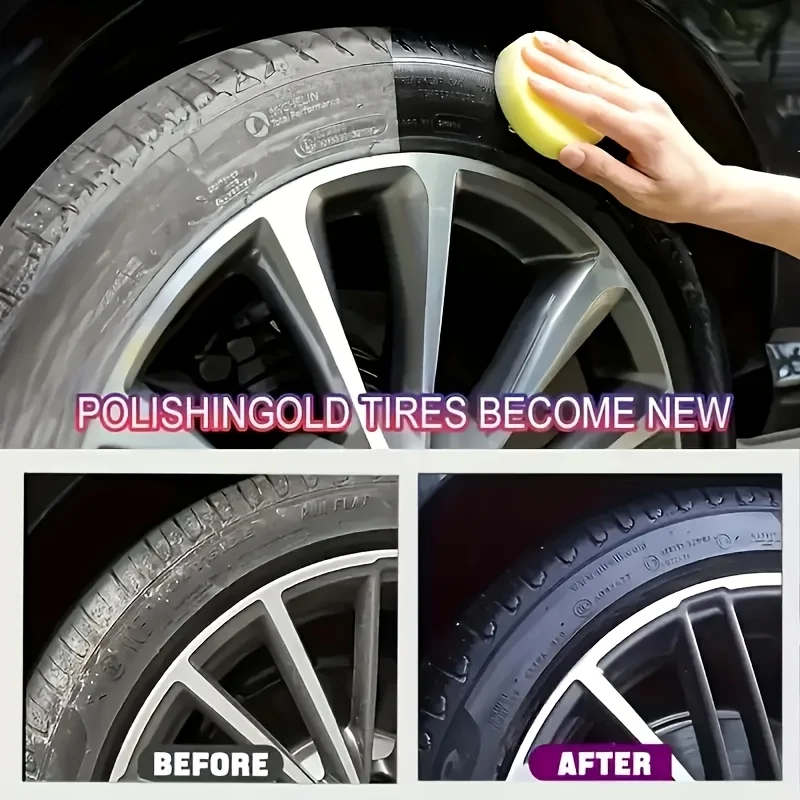 Universal Leather and Plastic Repair Polishing Wax - Automotive interior reconditioning cream for leather/plastic/rubber care 3