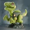 Funny Egg Take Apart Dinosaur Toys for Boys Building Toy Set with Drill Construction Engineering Play Kit Christmas Gift for Kid 3