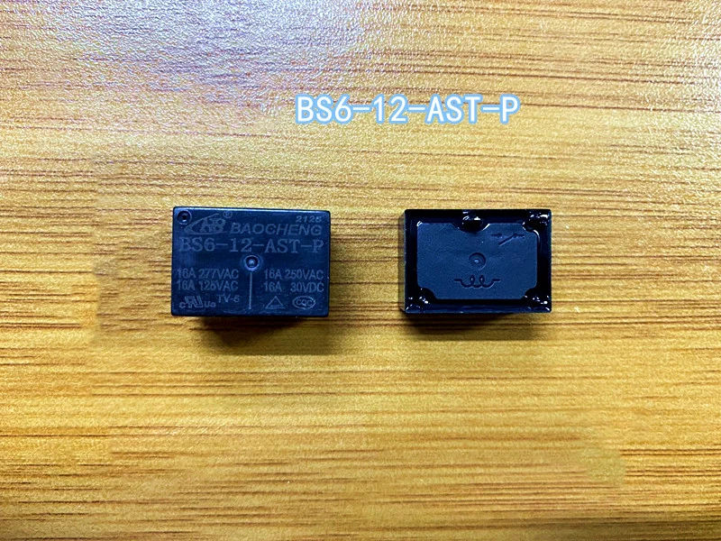

Оранжевое реле BS6-12-AST-P Bao BAOCHENG, 4 фута, нормально открытое 16A277V, электромагнитная бытовая техника