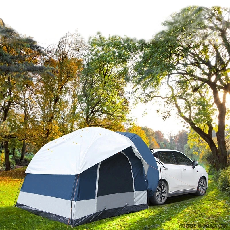 Tente Pour Vus Car Awning Sun Shelter With Mosquito Net, Portable